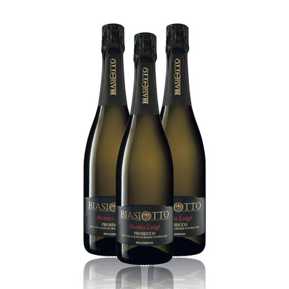 Prosecco Extra Dry Biasiotto Spumante DOC Millesimato Nonno Luigi - Vini Biasiotto